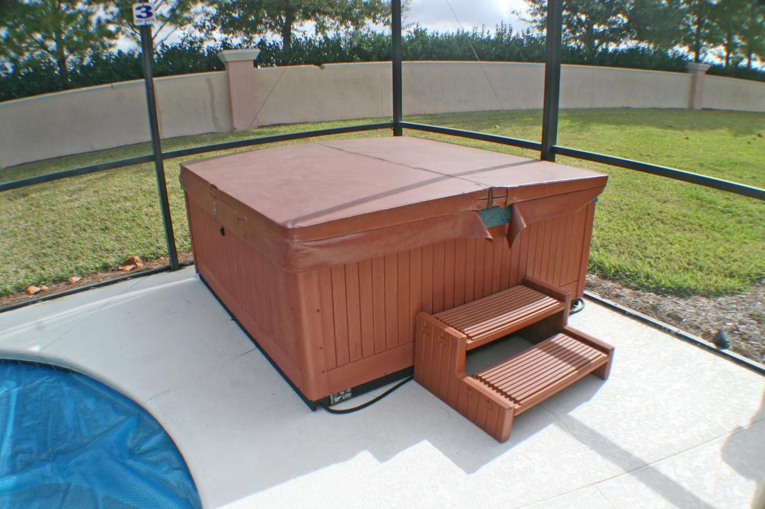 ​This is a picture of a hot tub winterizing.